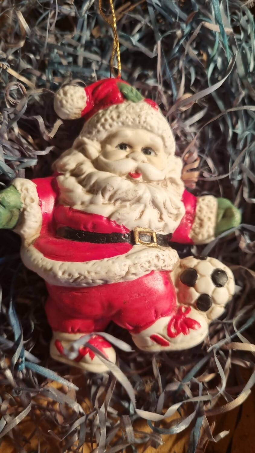 Kerstman porcelein / Jr 80 / 9,5cm