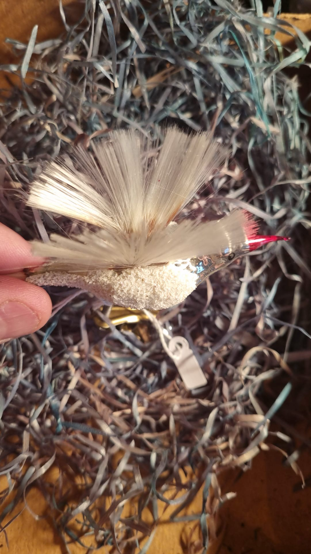 Vogel op klip / Jr 20 / 12,5cm