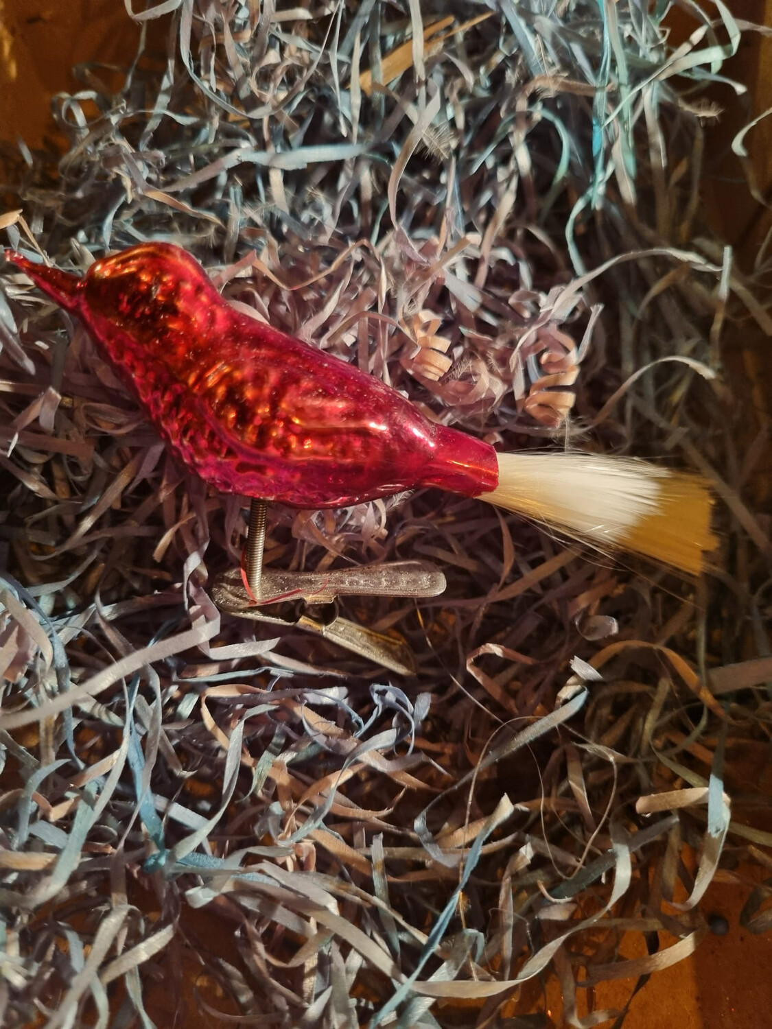 Vogel op knip / Jr 70,80 / 10cm