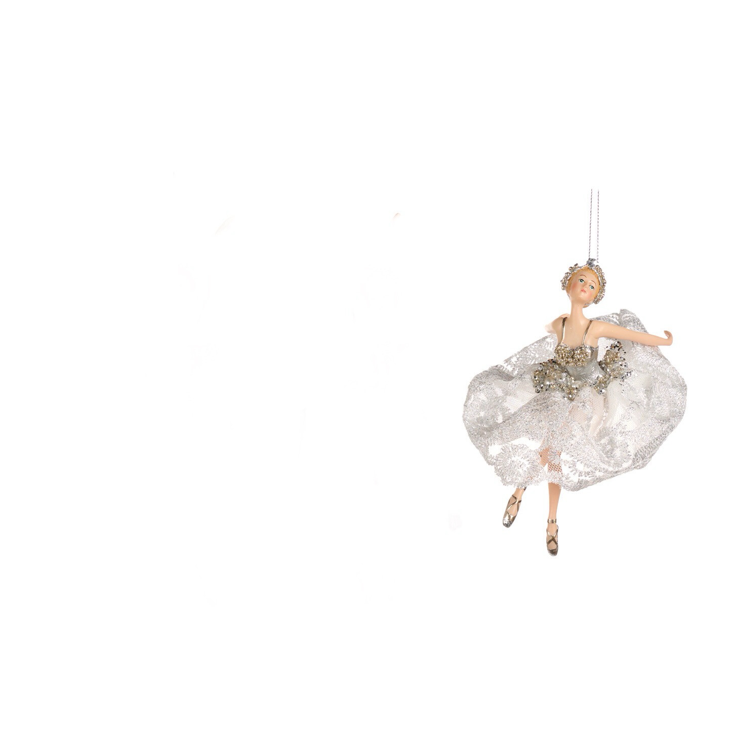Parel ballet meisje / 19cm