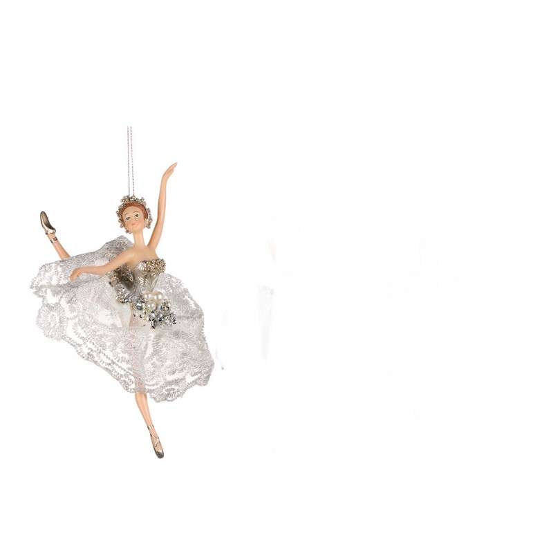 Parel ballet meisje / 19cm