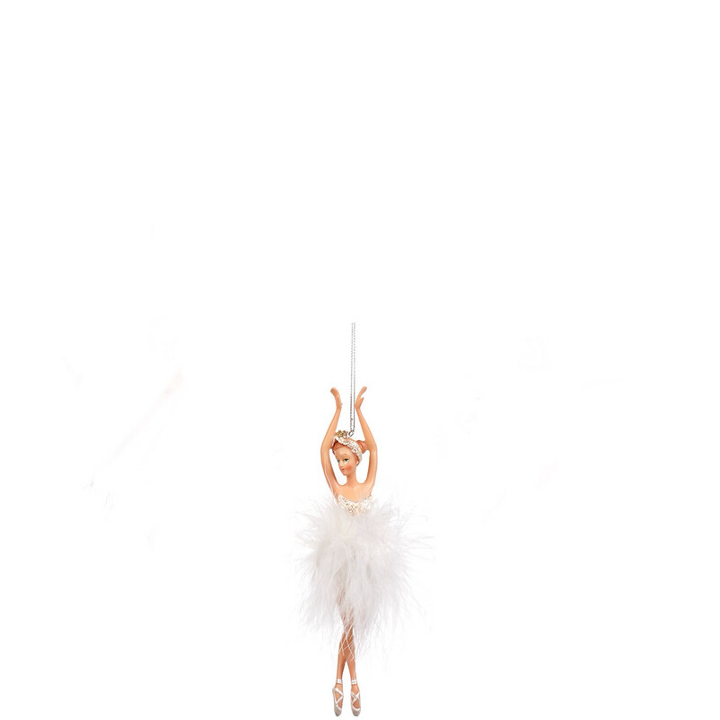 Ballerina struisvogeljurk / 19cm
