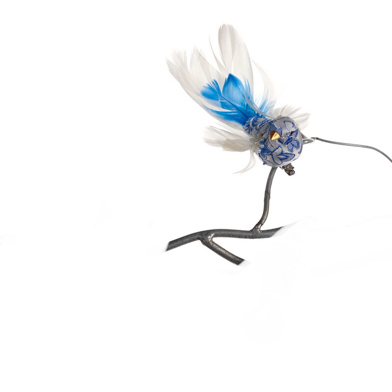 Flying blue knip / 10cm