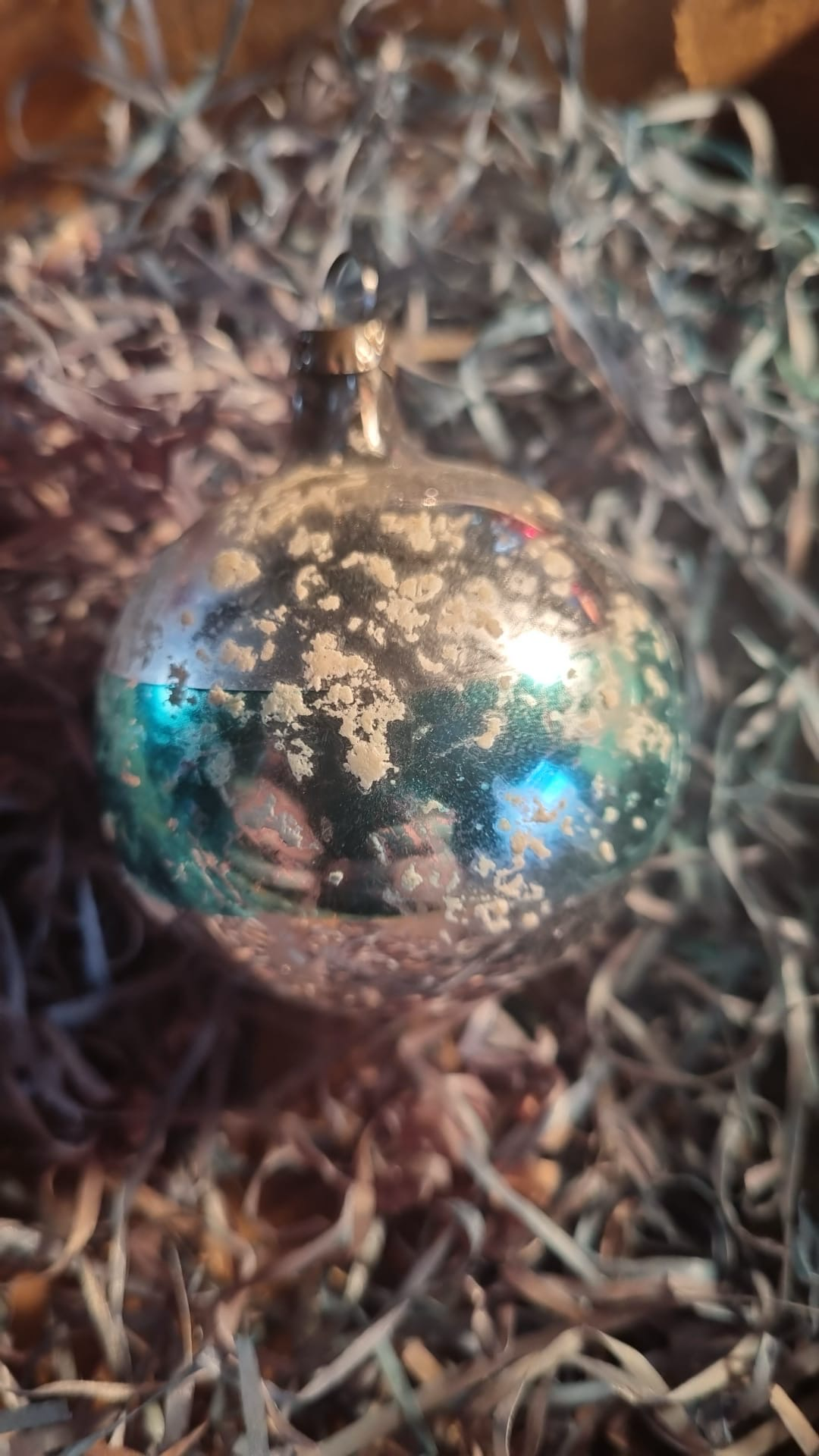 Paddestoel kerstbal / Jr 20,40 / 7cm