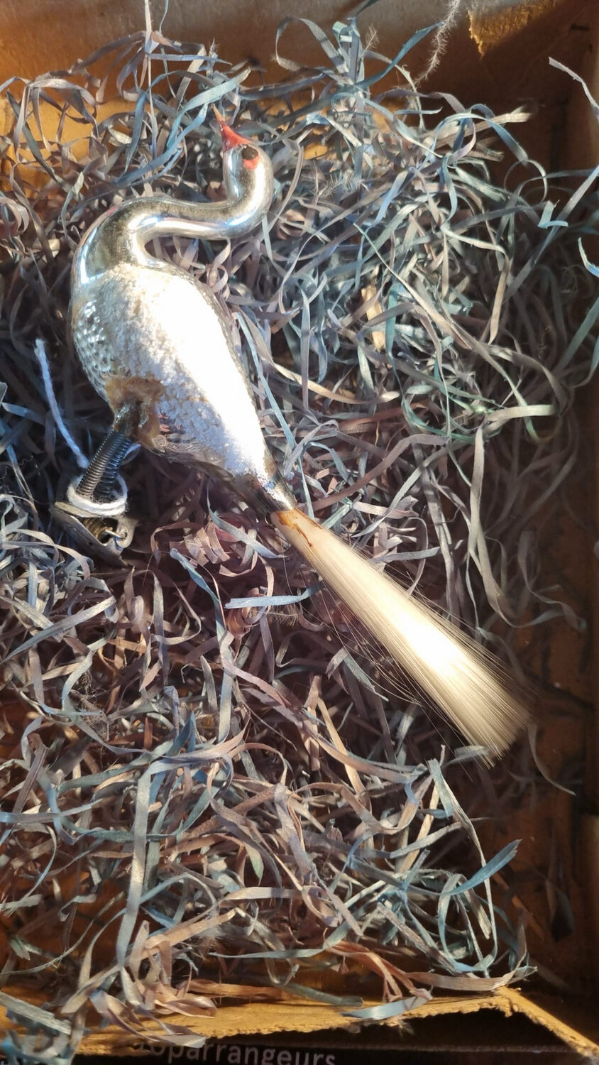 Vogel op klip / Jr 20 / 14cm