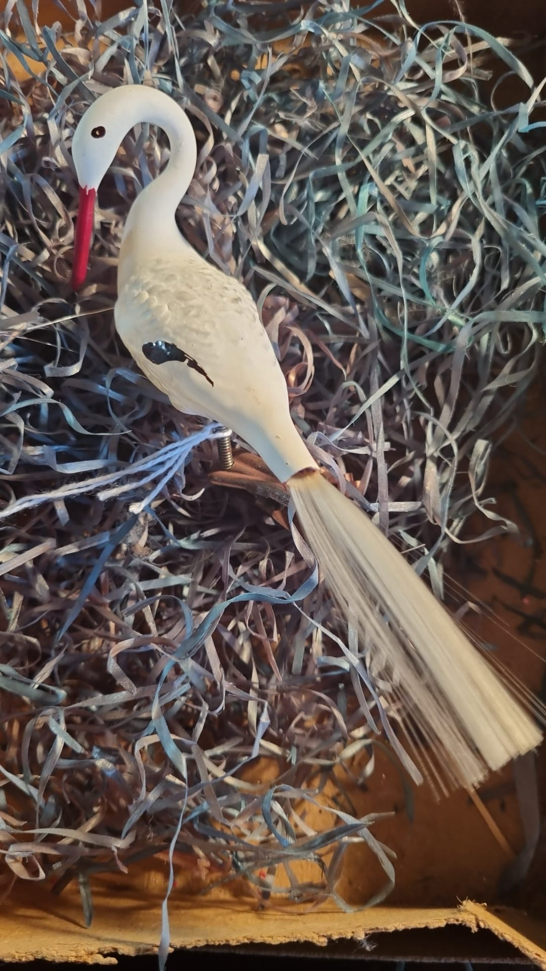 Ooievaar op knip / Jr 20,40 / 13cm