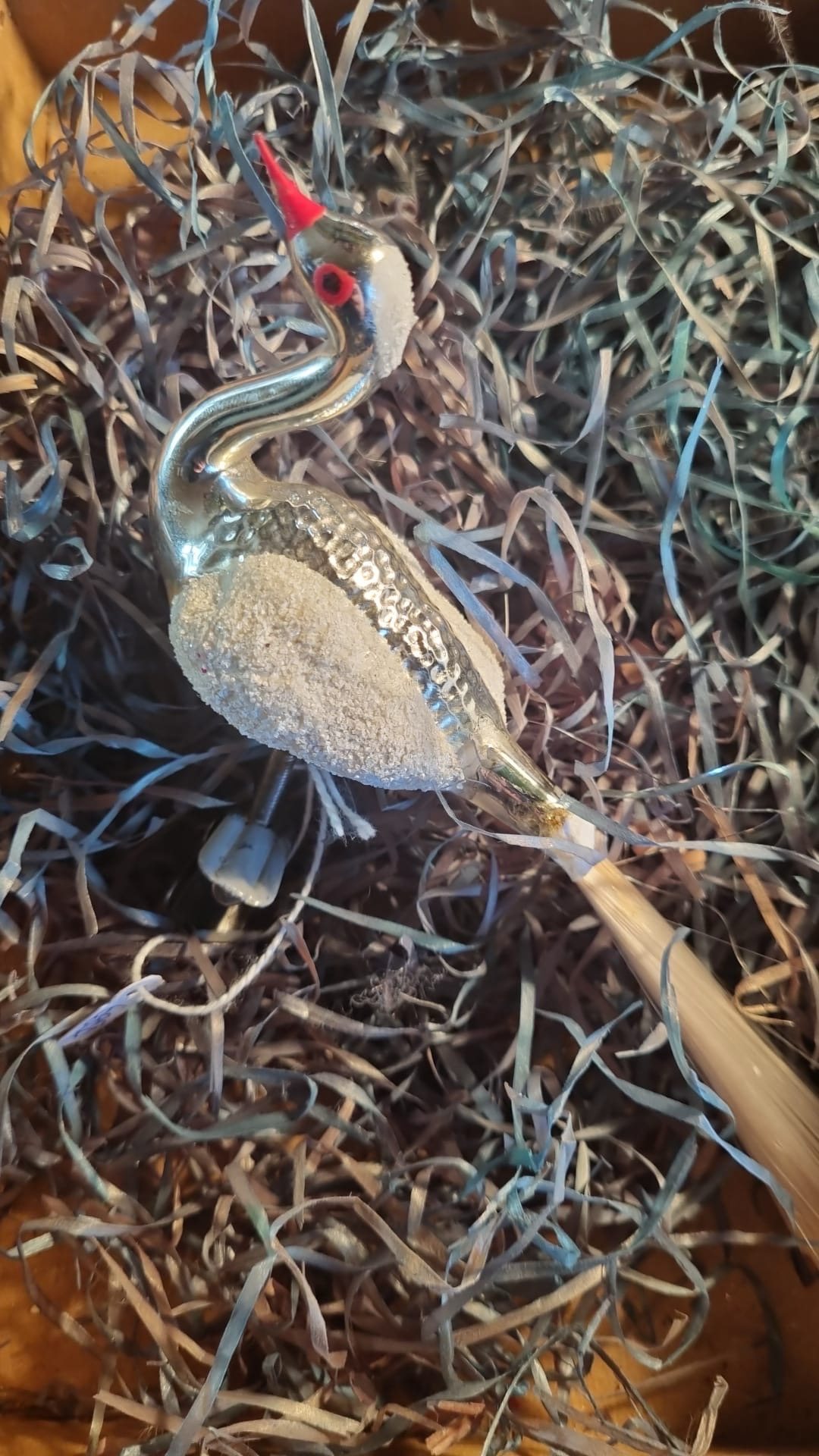 Vogel op knip / Jr 20,40 / 14cm