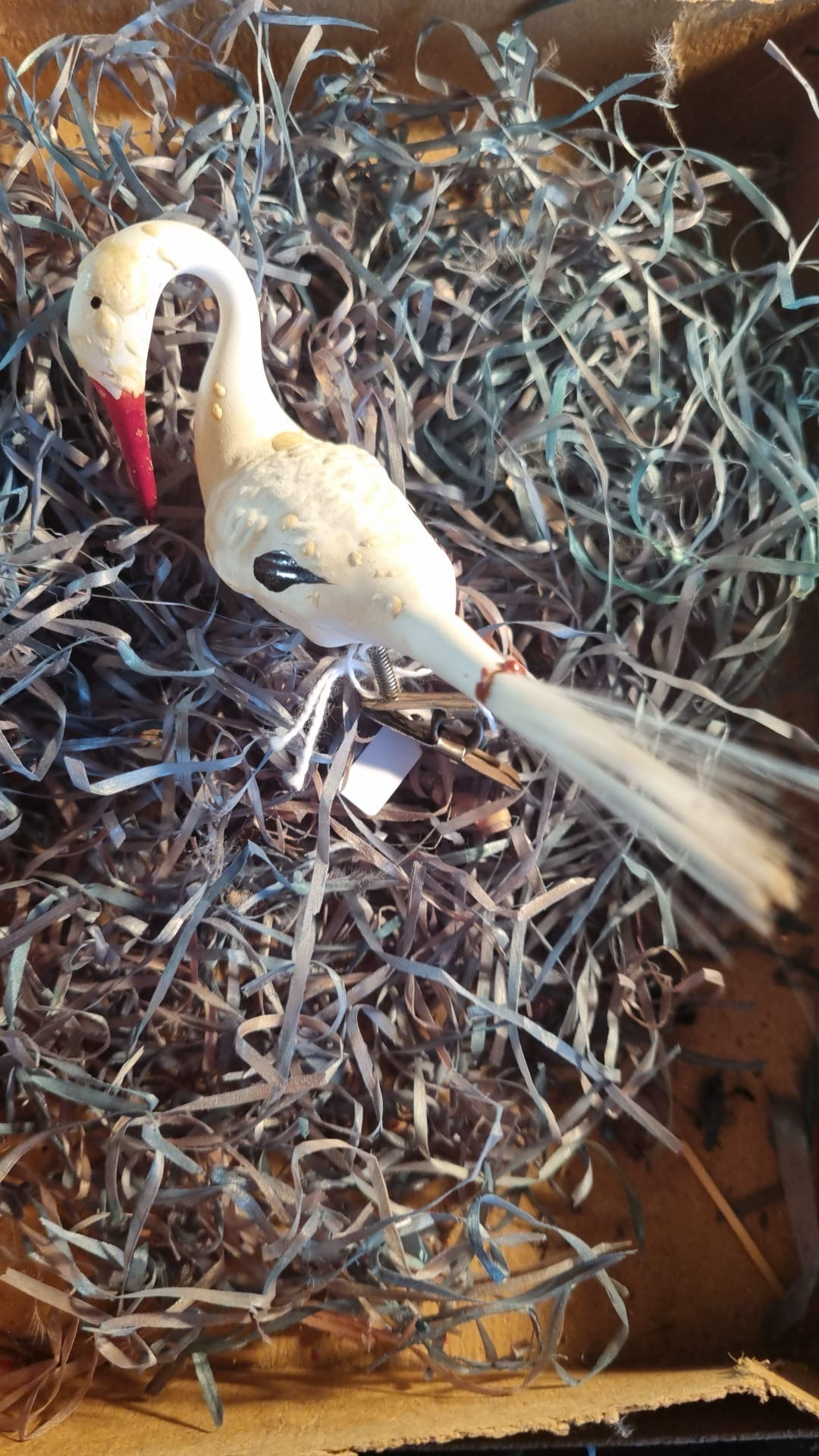 Ooievaar op knip / Jr 20,40 / 12cm