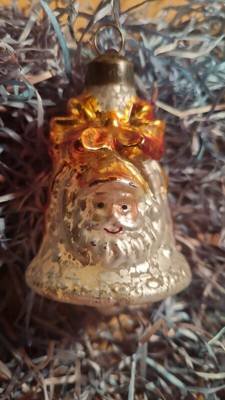 Klokje Santa / Jr 80 / 9cm