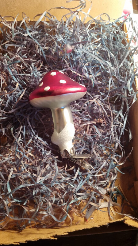 Vliegenzwam op klip / Jr 70,80 / 10cm