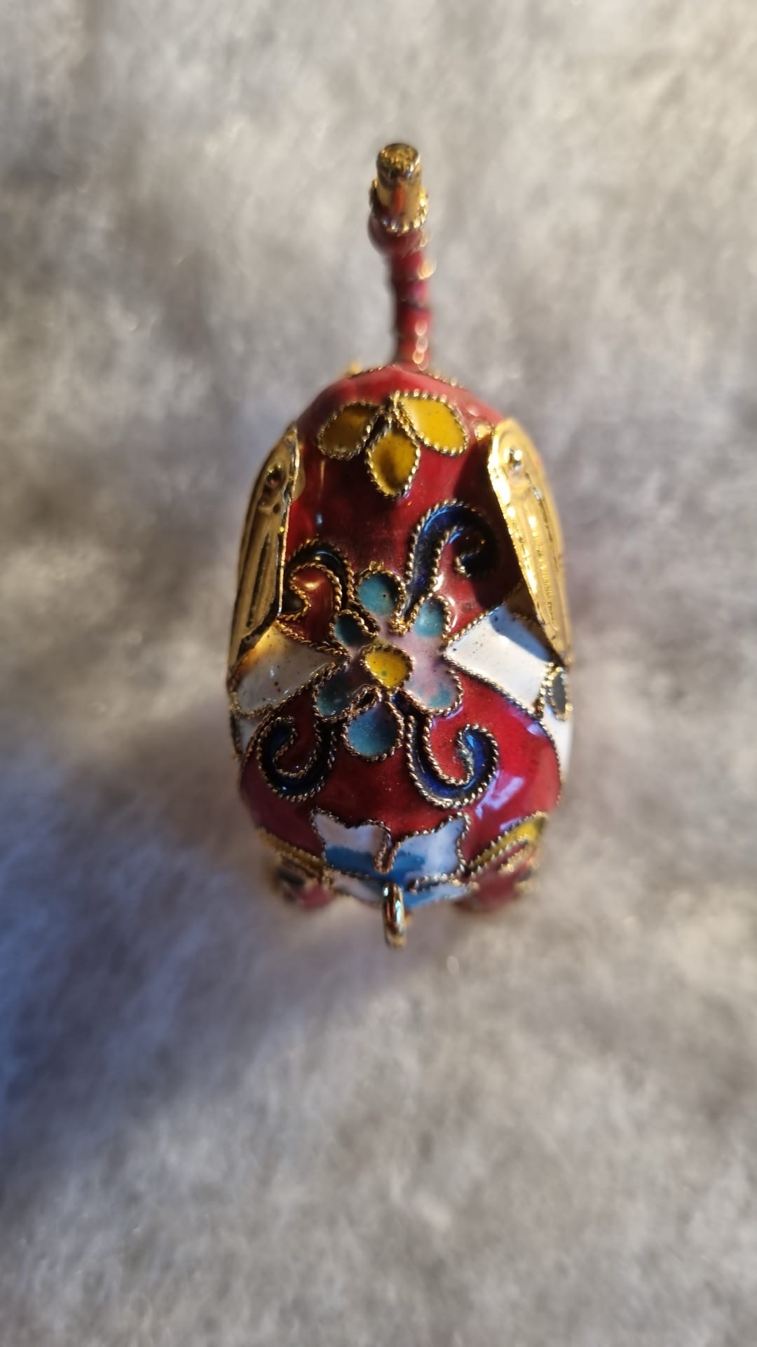 Unieke cloiesonne Olifantje / 6cm