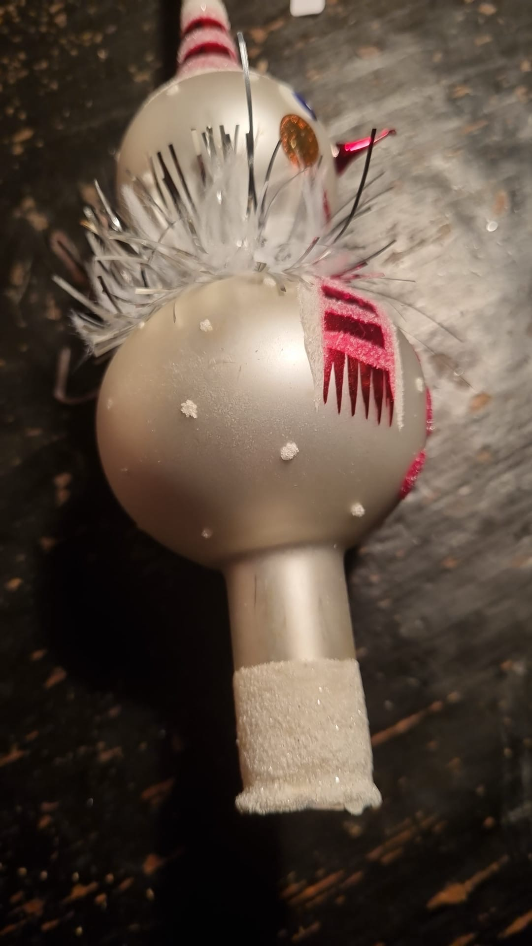 Sneeuwpop piek/ Jr 70,80 / 25cm