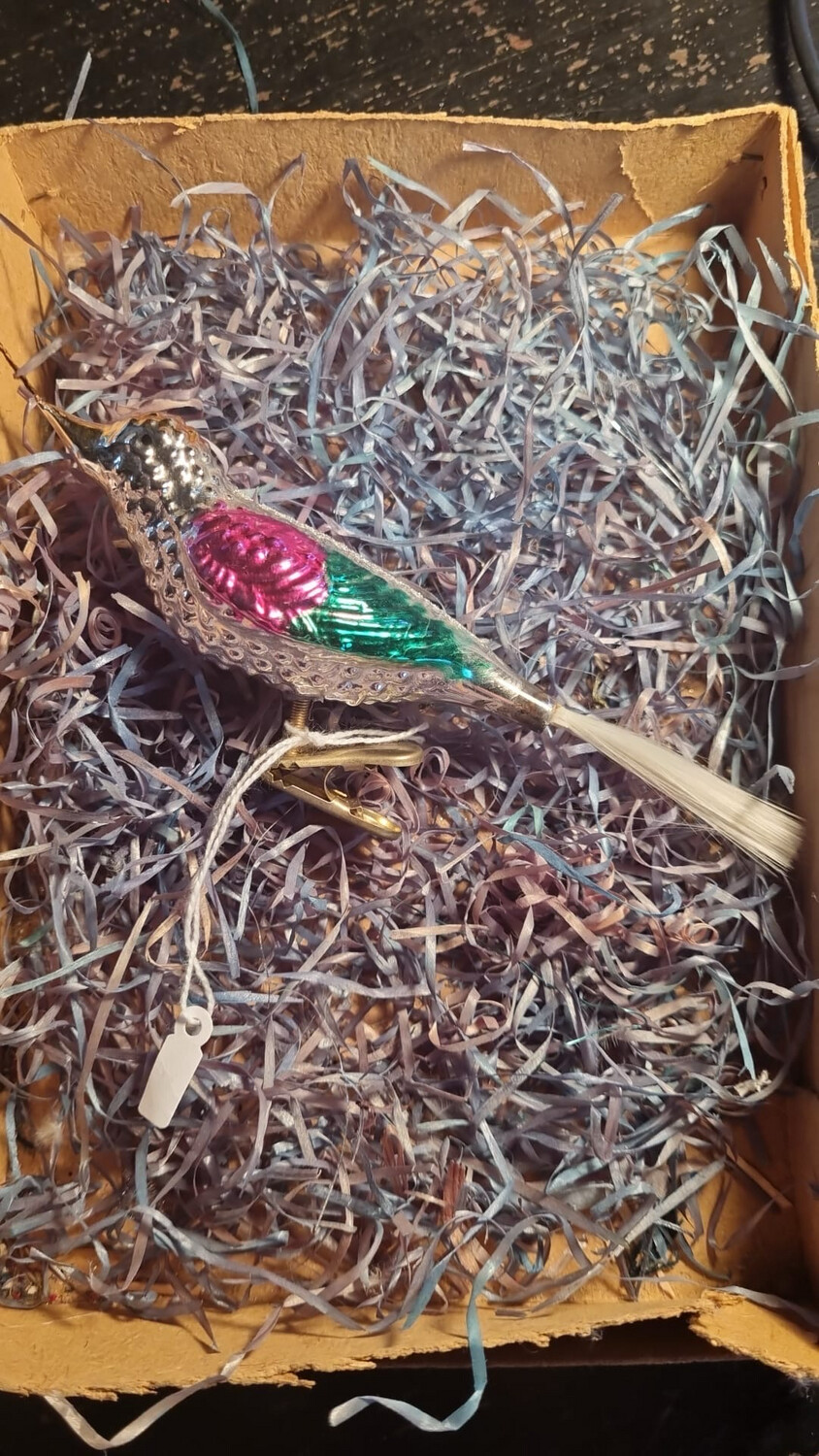 Vogel op knip / Jr 20,40 / 15cm