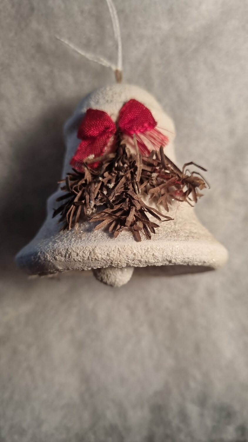 Kerstklok watten / Jr 20 / 8cm