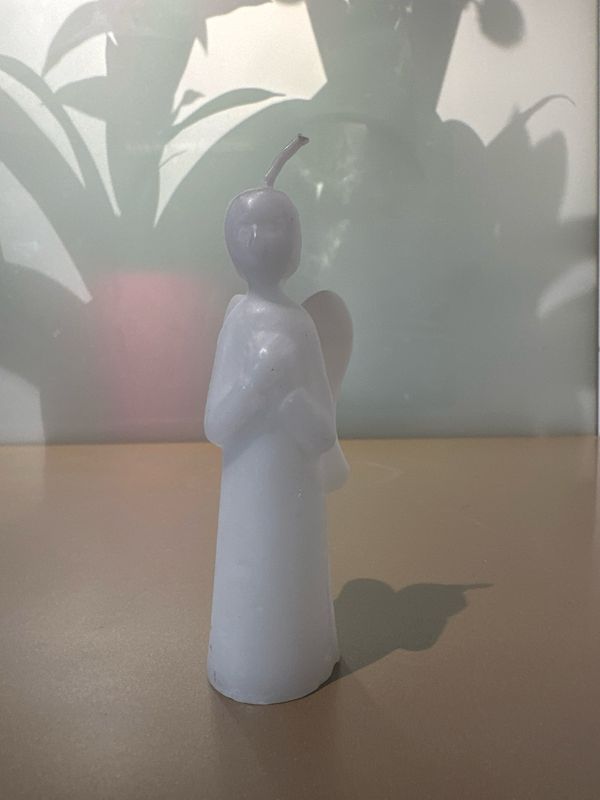 Engel kaars 10 cm