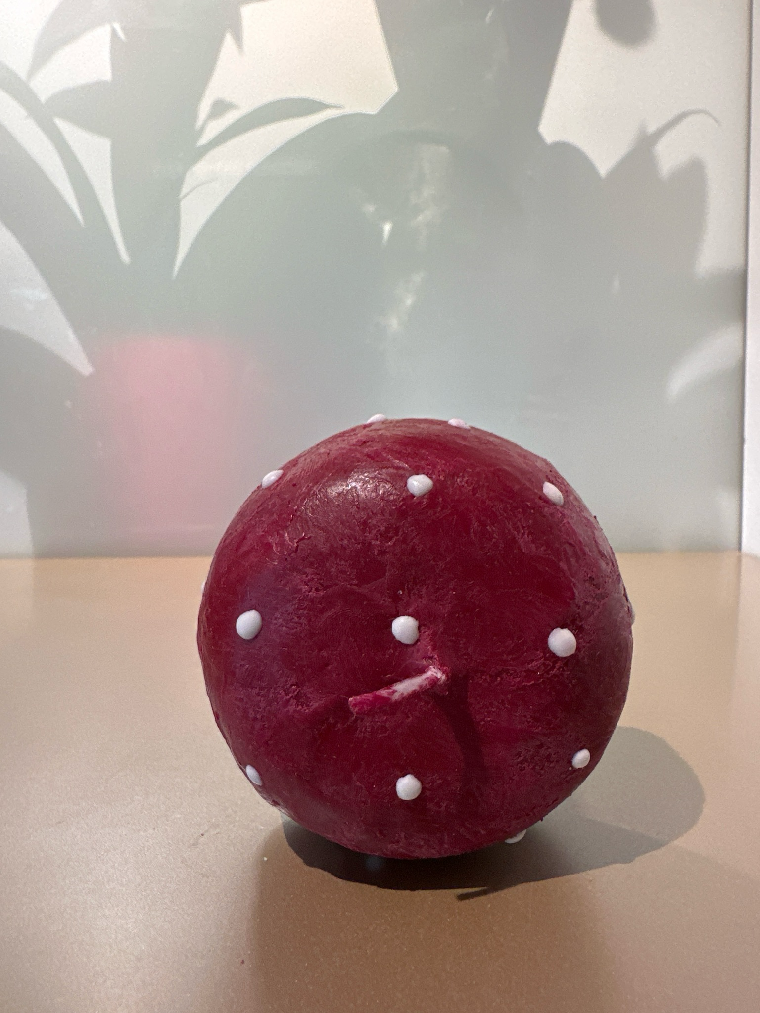 Paddestoel kaars 11 cm