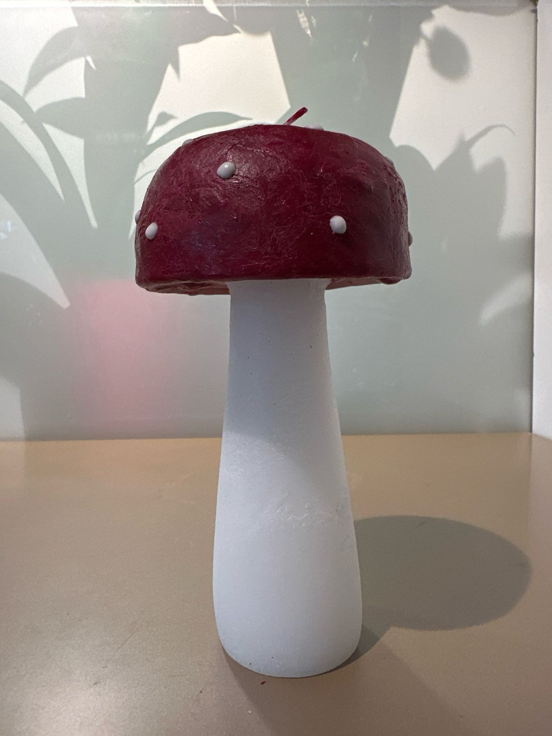 Paddestoel kaars 11 cm