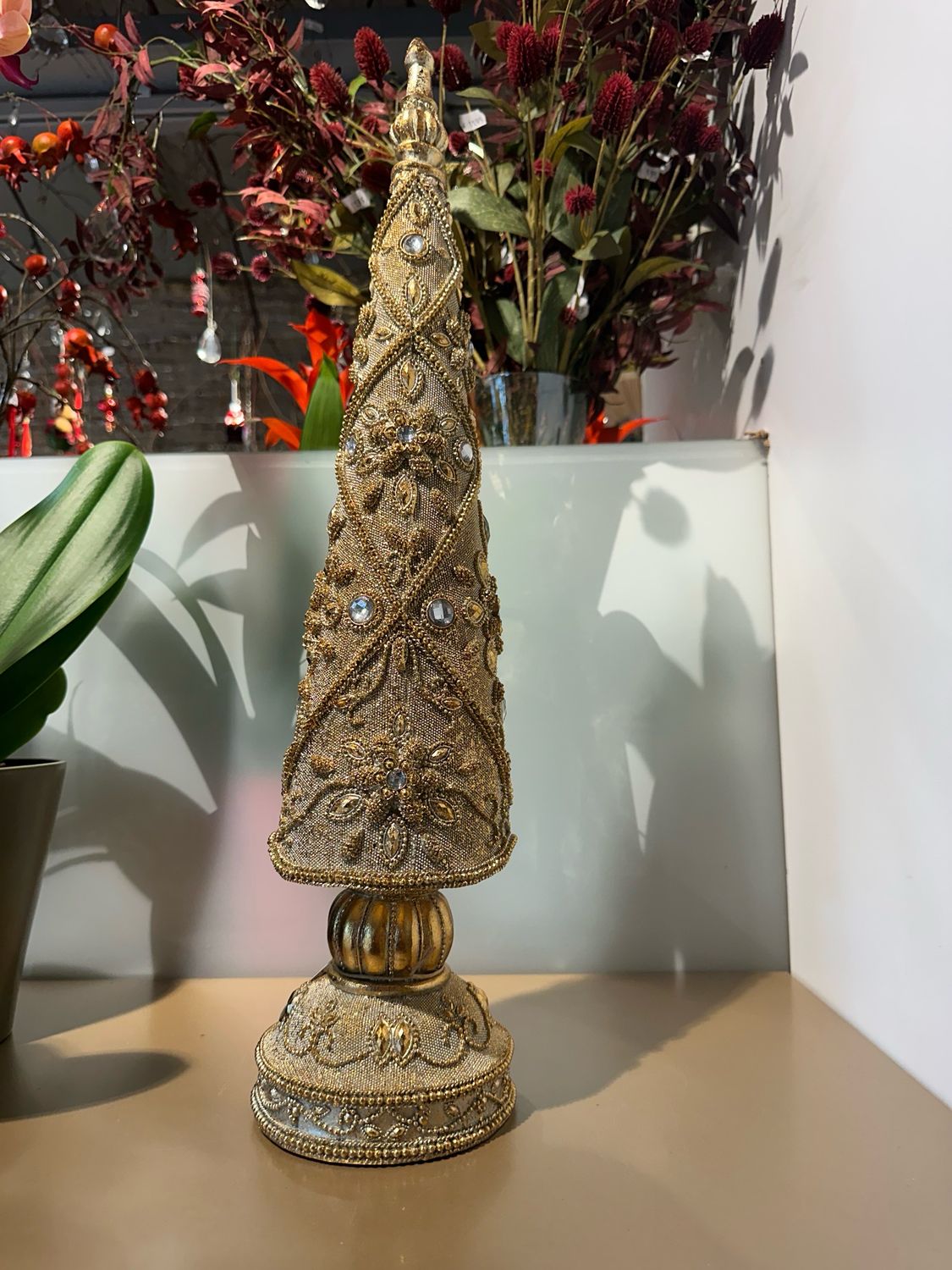 Gold Diamant tree / 52 cm