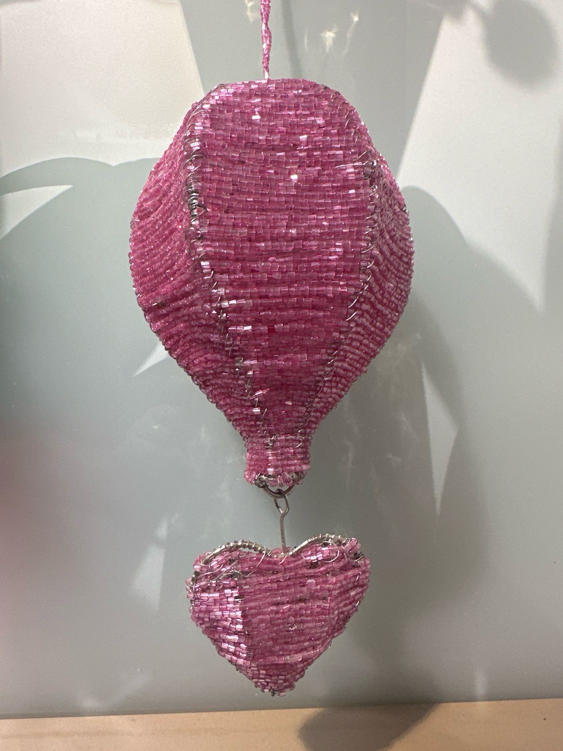 Liefdes parachute roze / 23 cm