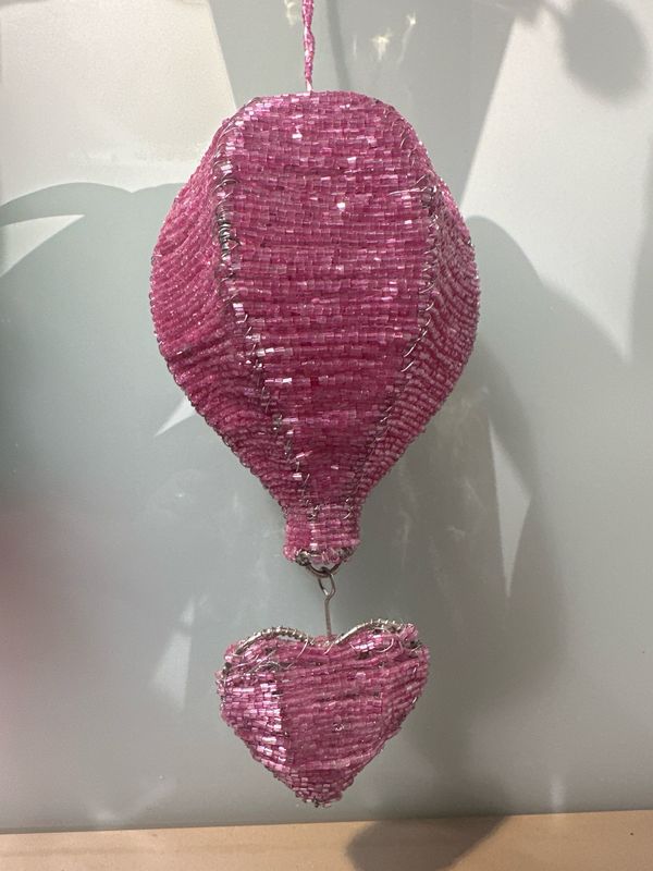 Liefdes parachute roze / 23 cm