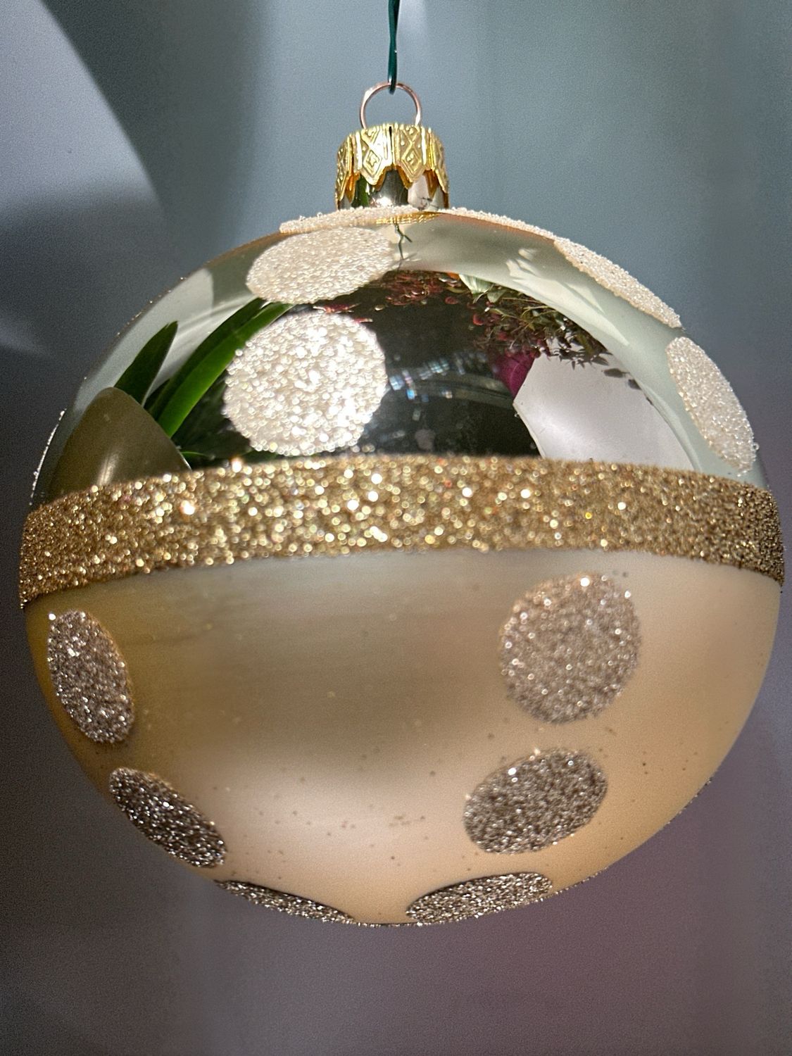 Gouden stippen / 10 cm