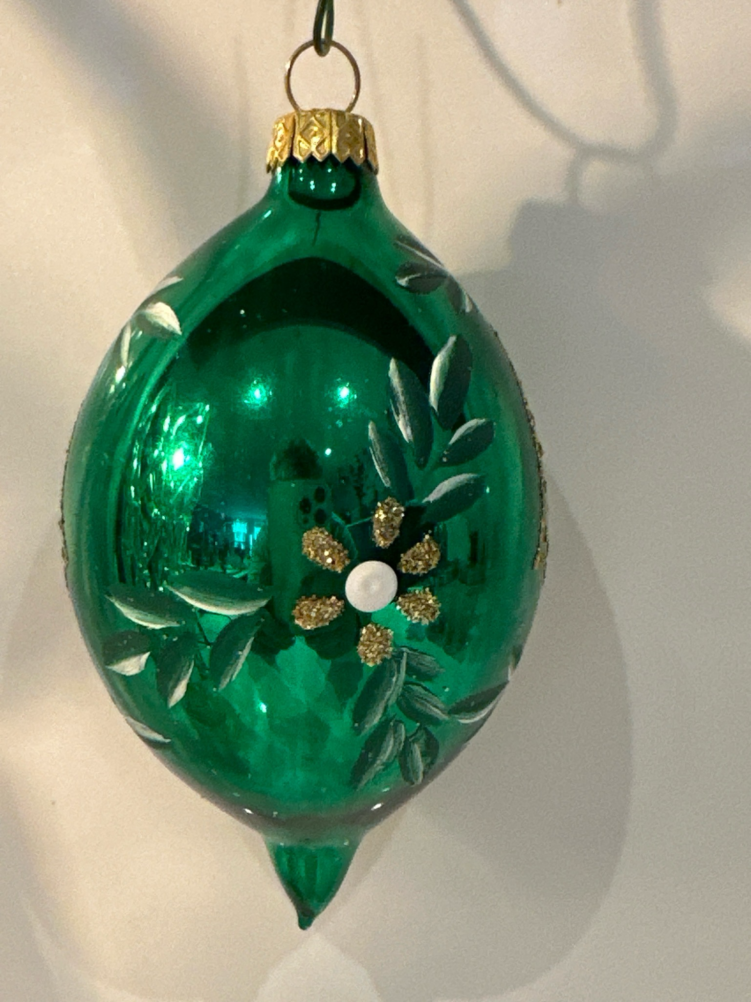 Handbeschilderde deuk pegel / 10 cm