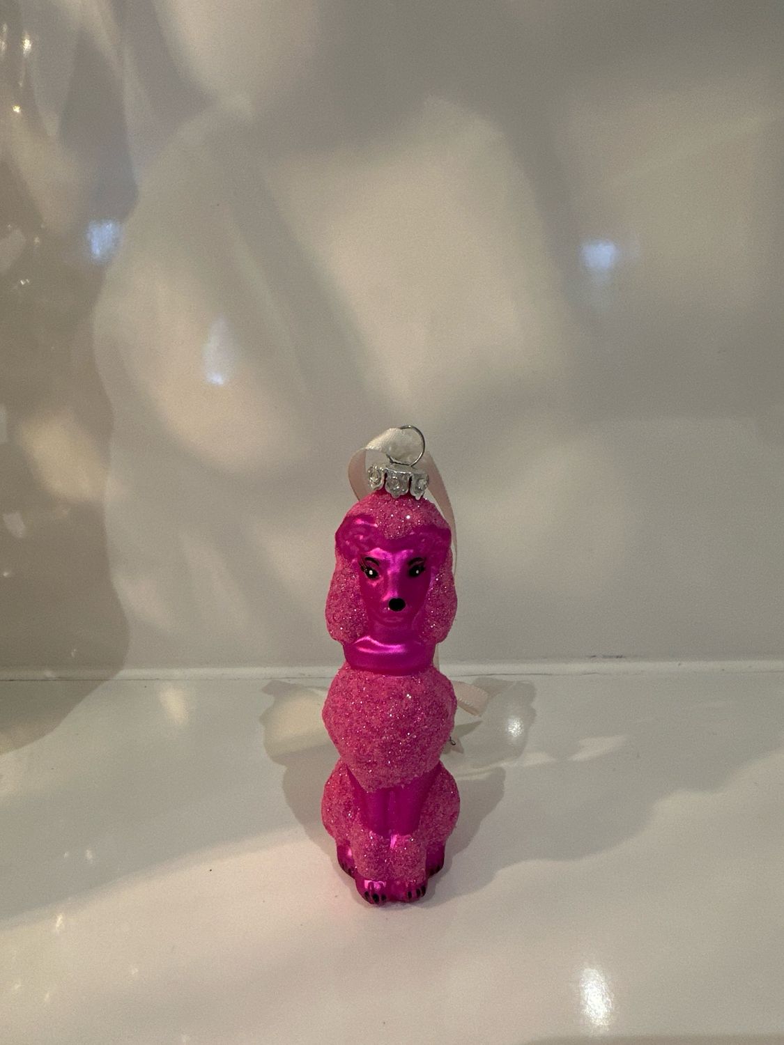 Poedel Fikkie Roze / 10 cm