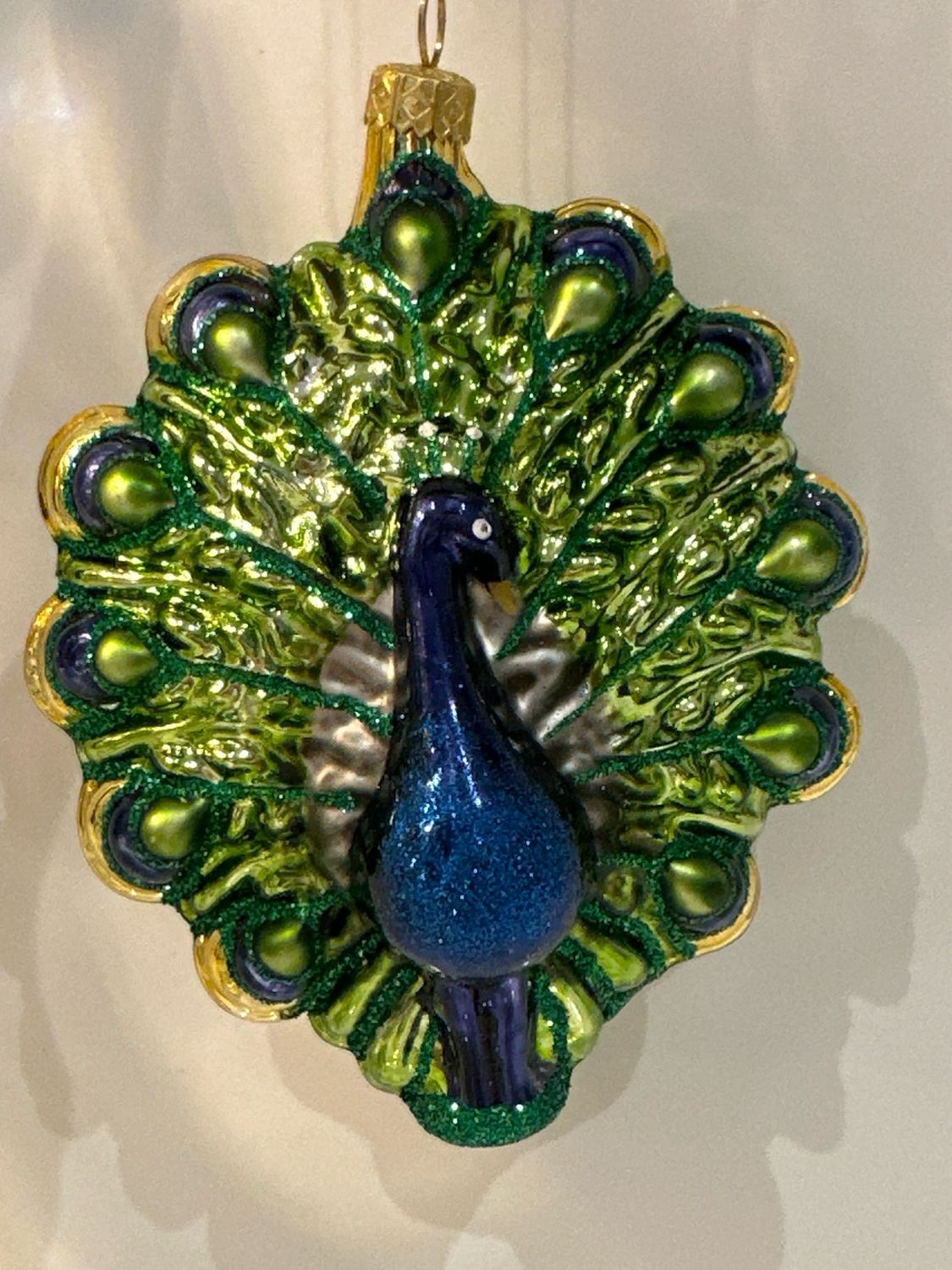 Pauw blauw / 12 cm