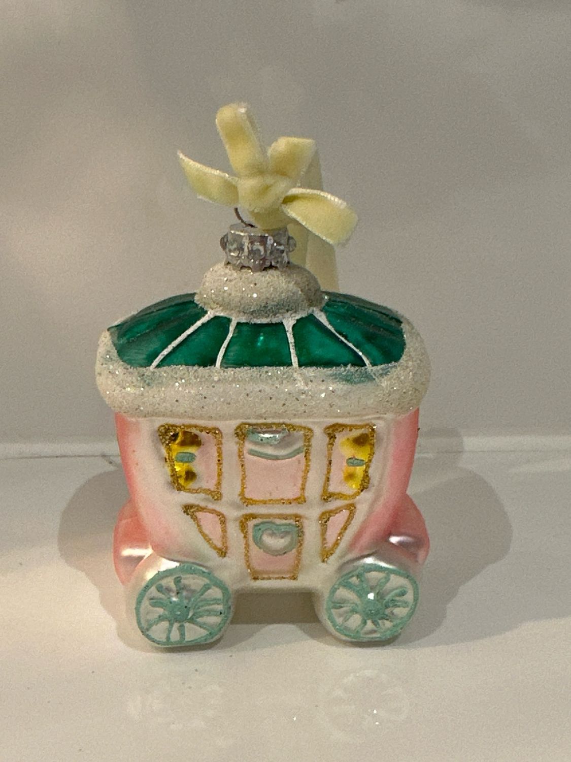Roze koets / 9 cm