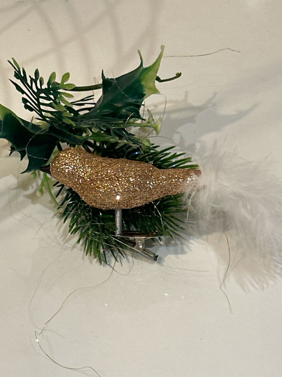 Goud vogeltje / 4 cm