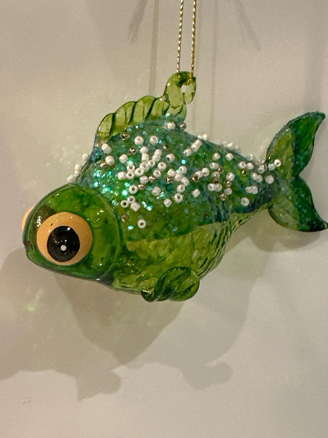 Vis groen / 6 cm