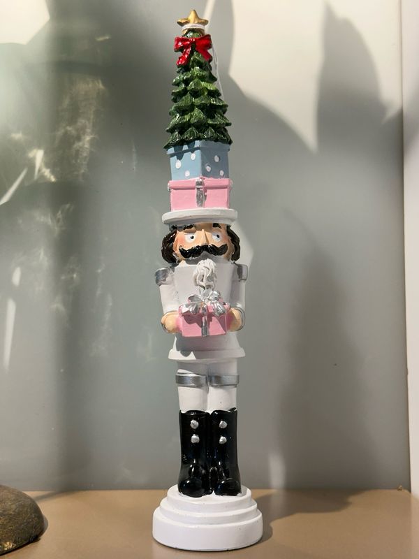 Notenkraker kerstboom / 25 cm