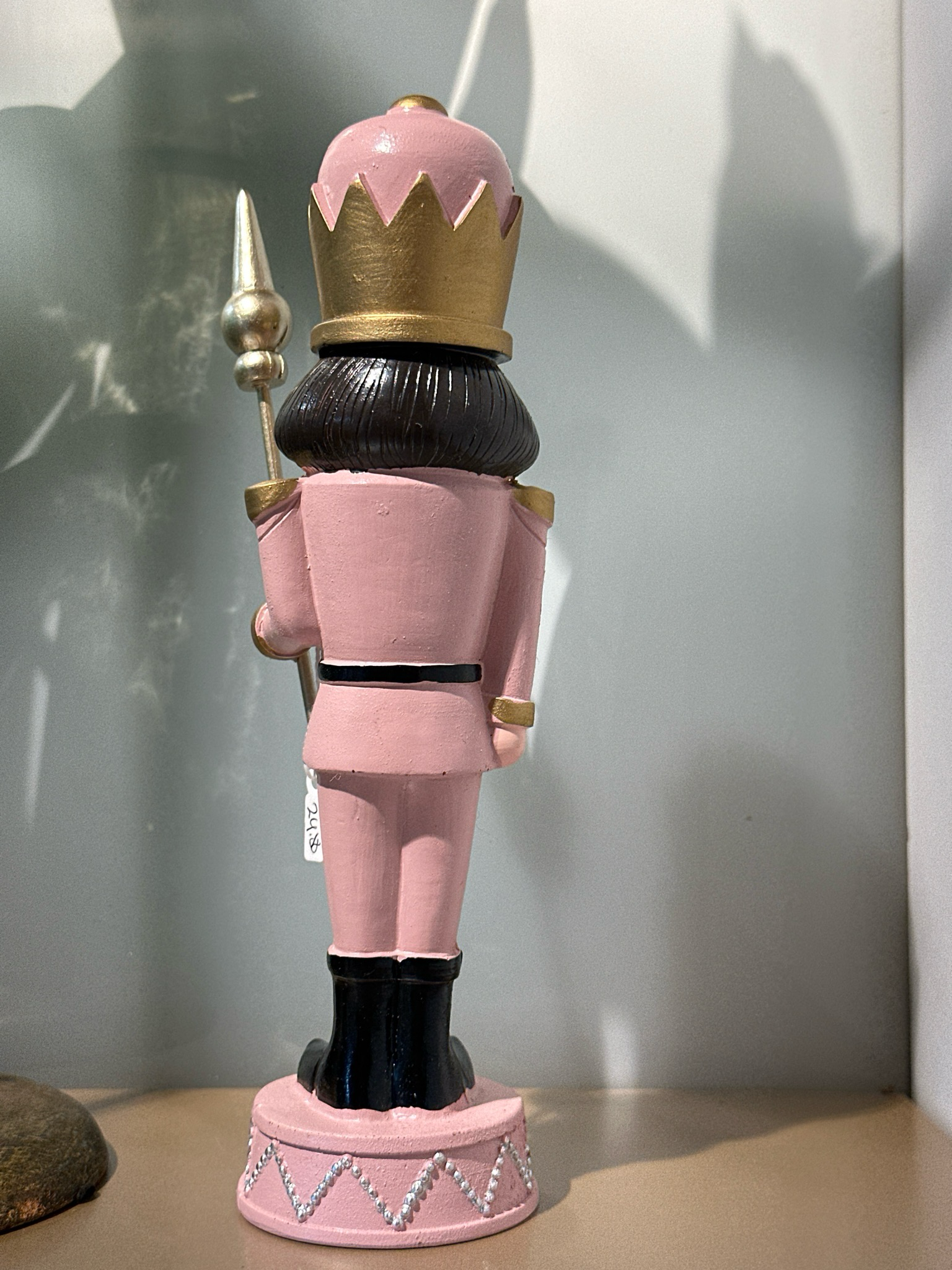 Notenkraker roze / 23 cm