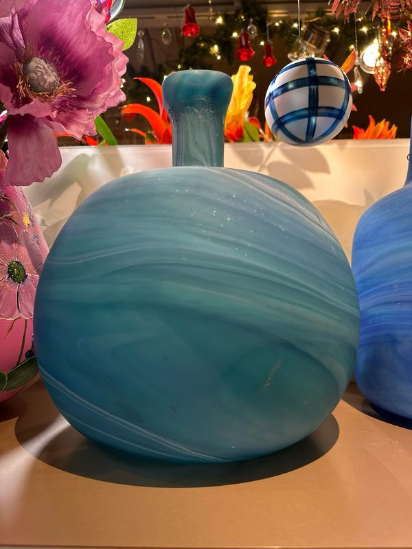 Mondgeblazen Italiaanse vaas exclusief ( 2) / 34 cm