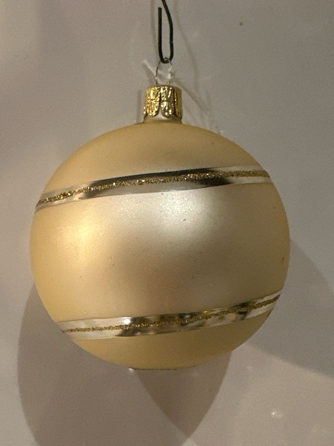 Bal met streep / 8 cm