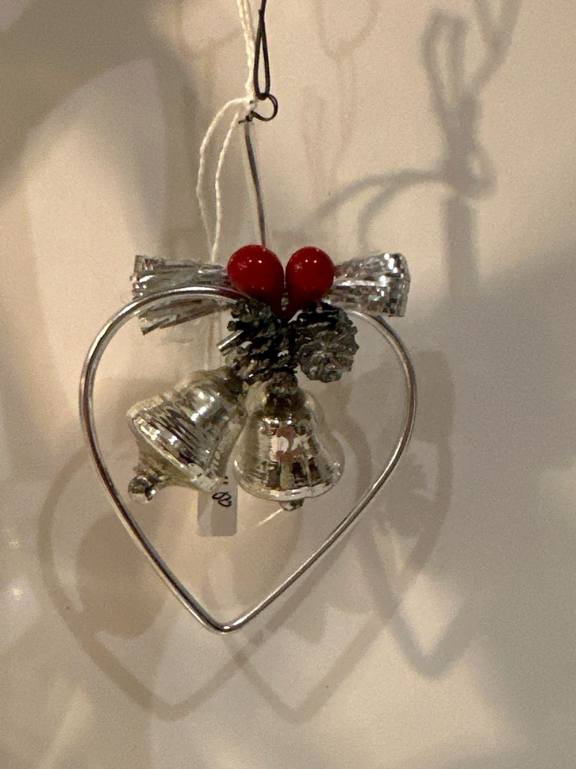 Hart met belletjes / Jr 30 / 9 cm