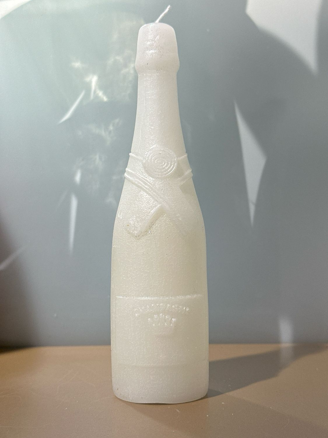 Champagne kaars / 19 cm