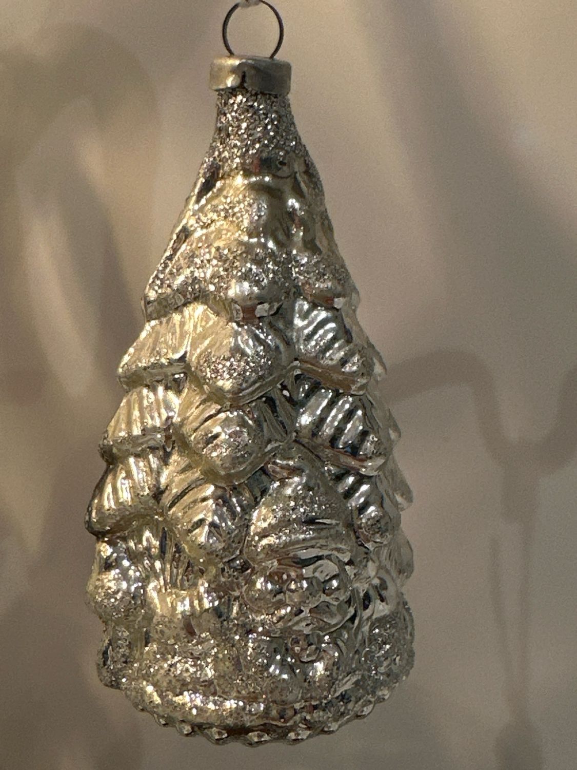 Kerstboom zilver / jr 60 / 9 cm