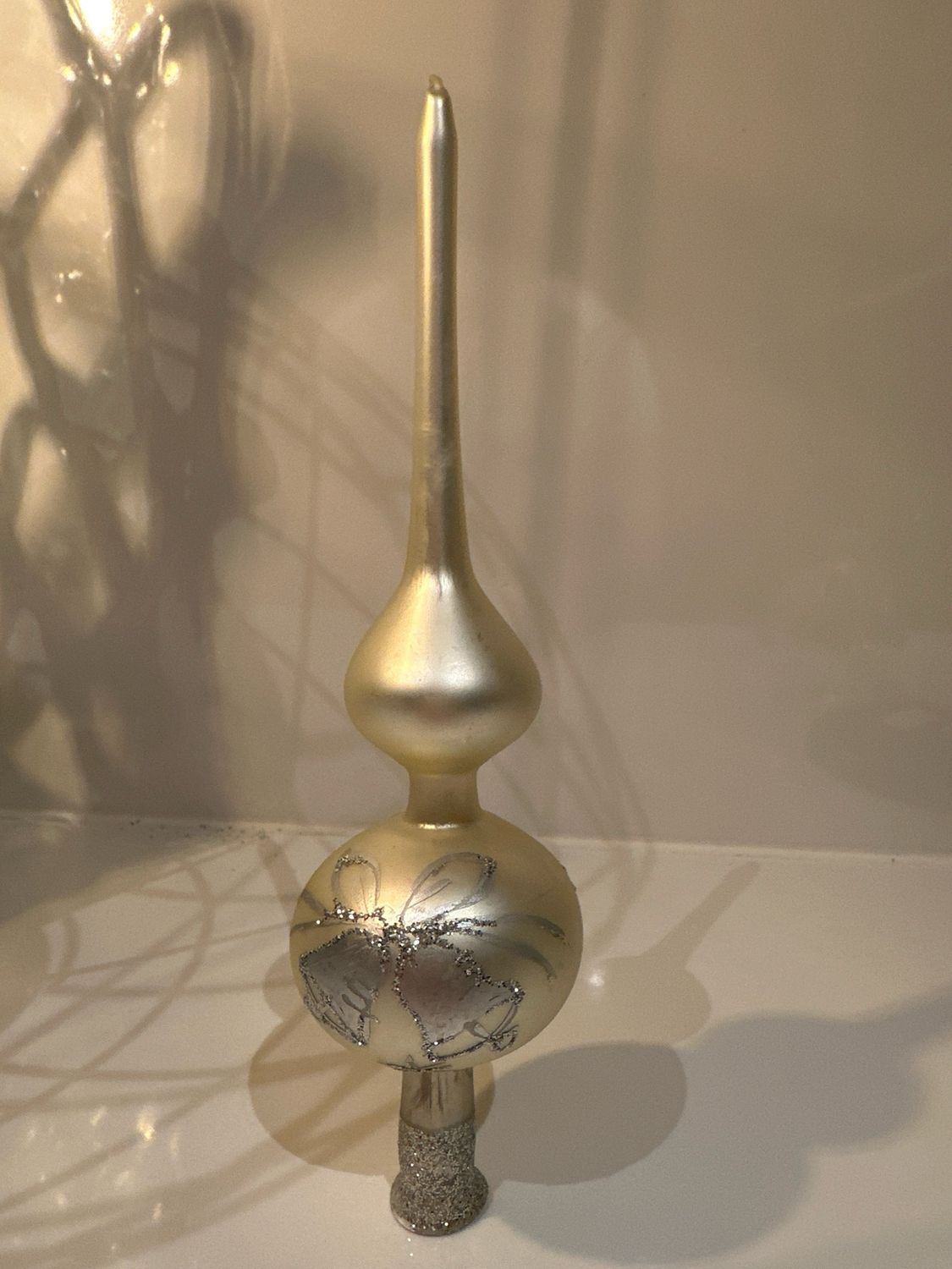Piek kerstklokje / 24 cm