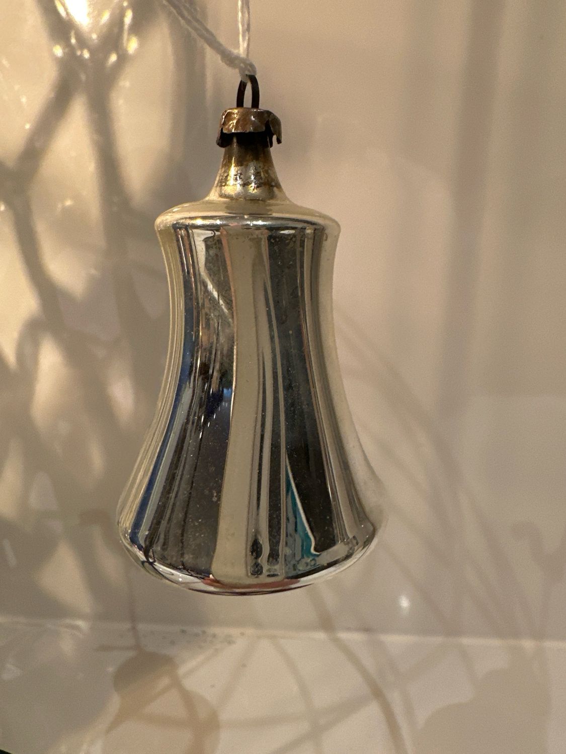 Klokje zilver / jr 60 / 7 cm