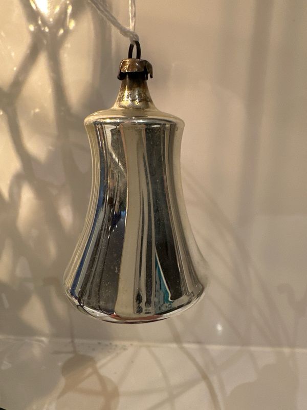 Klokje zilver / jr 60 / 7 cm