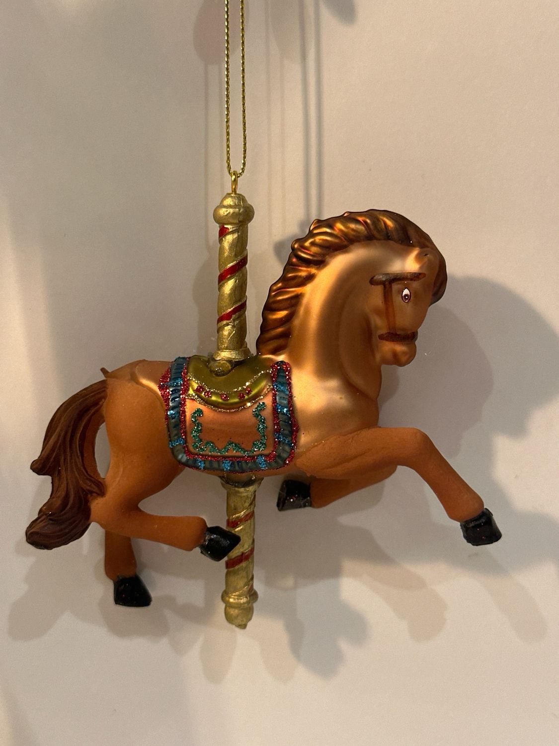 Paard carrousel / 11 cm