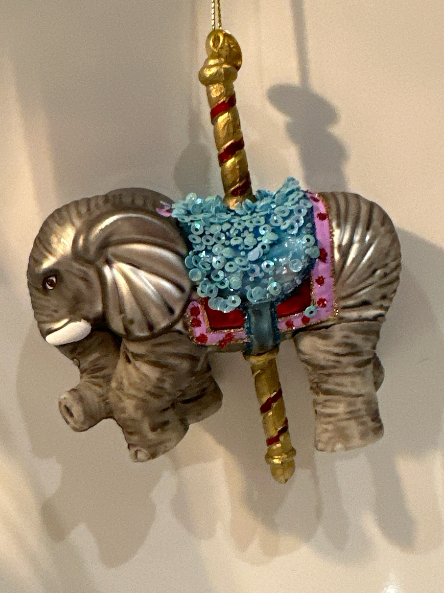 Olifant carousel / 12 cm