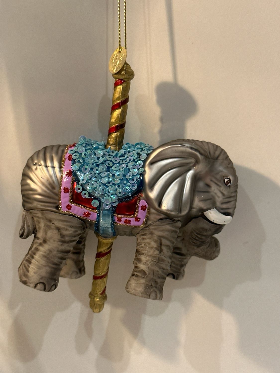 Olifant carousel / 12 cm