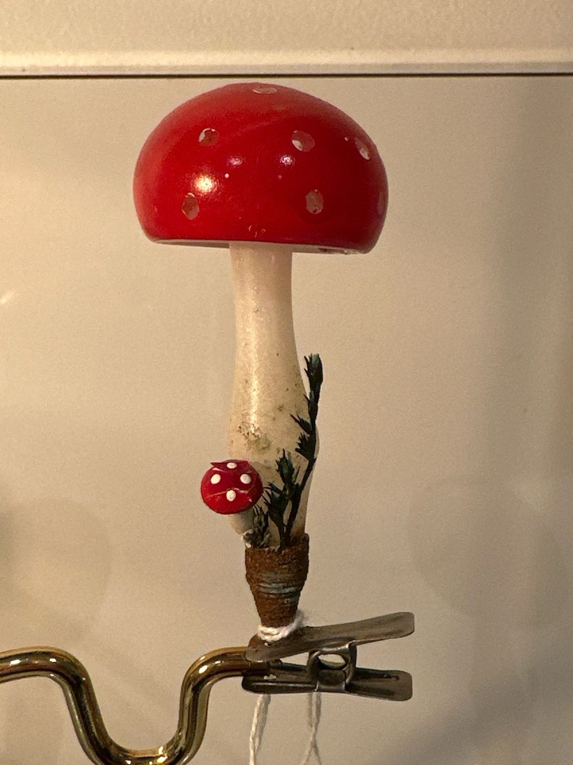 Paddestoel met tuintje / jr 50 / 9 cm