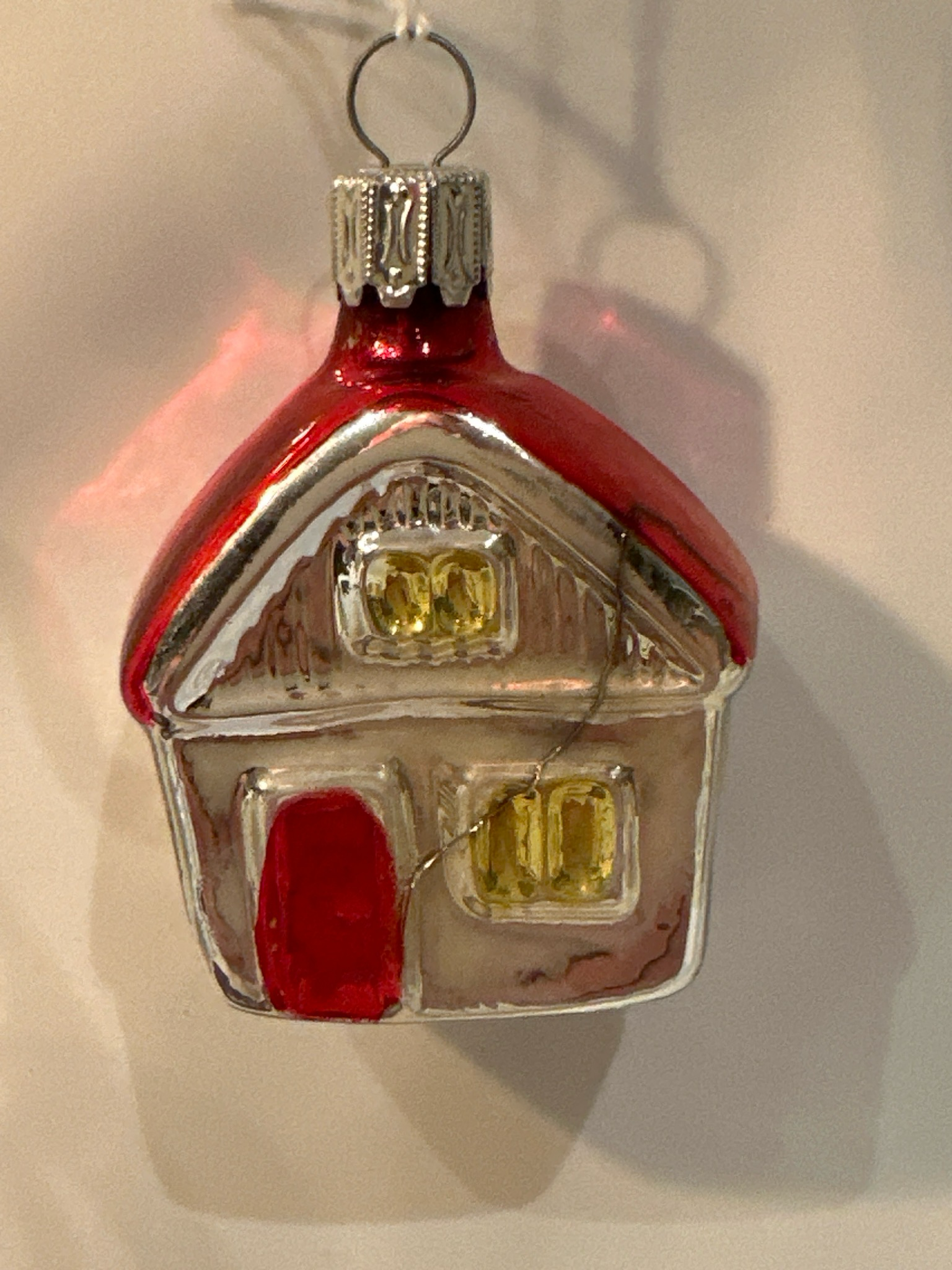 Huis rood dak / jr 60 / 8 cm