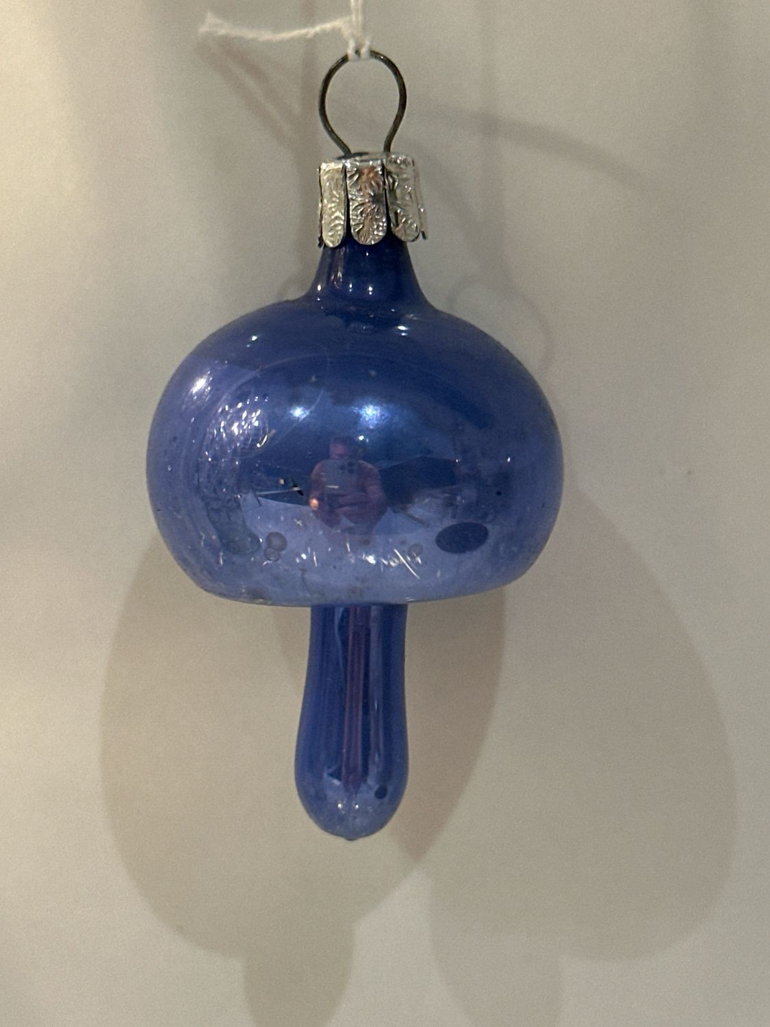 Paddestoel blauw / jr 70 / 8 cm