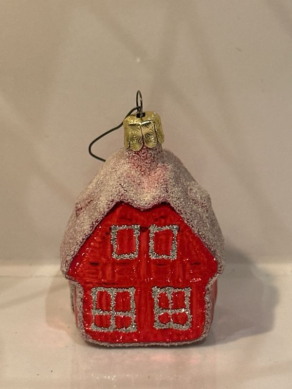 Huisje rood / jr 60 / 6 cm