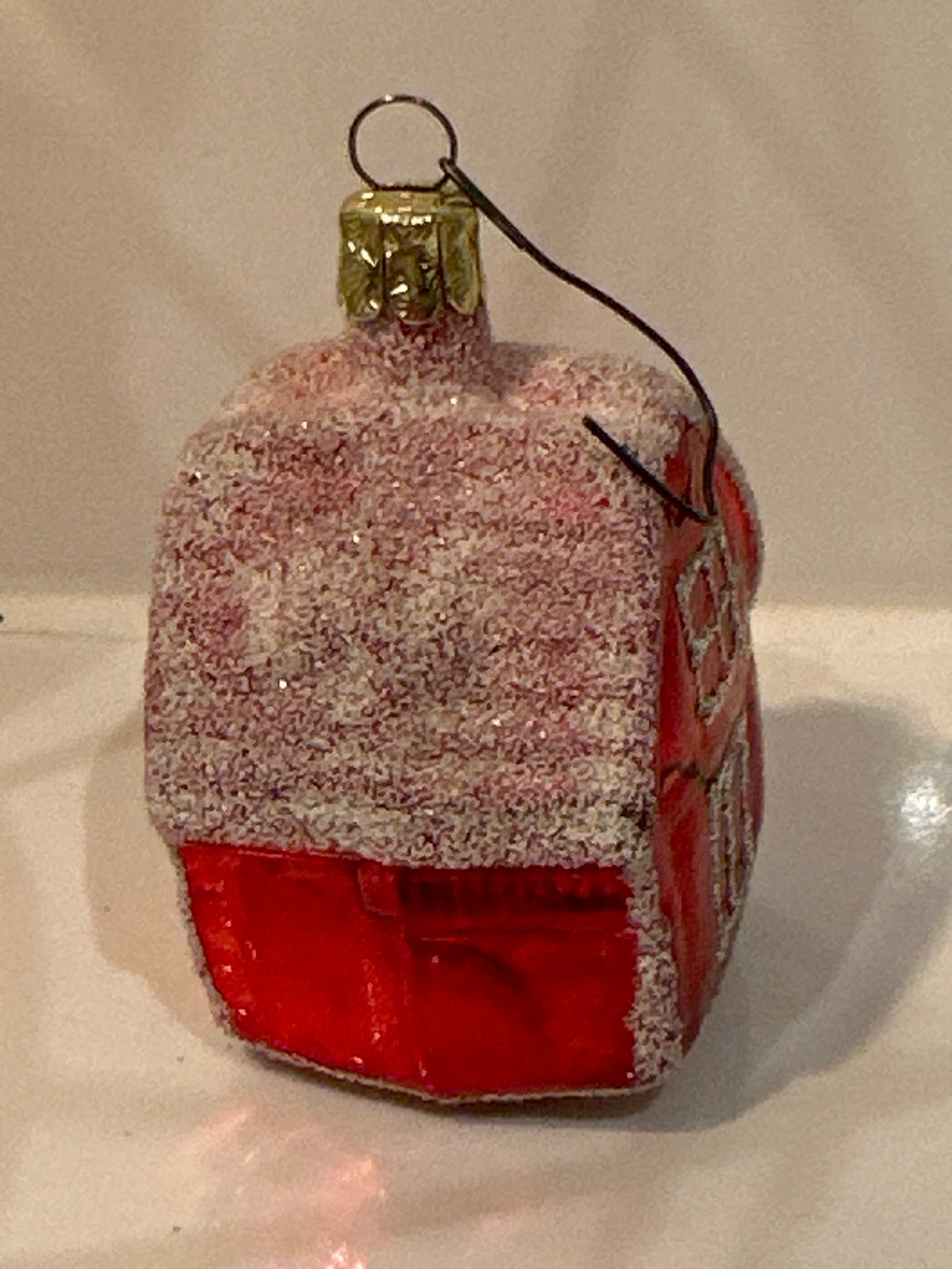 Huisje rood / jr 60 / 6 cm