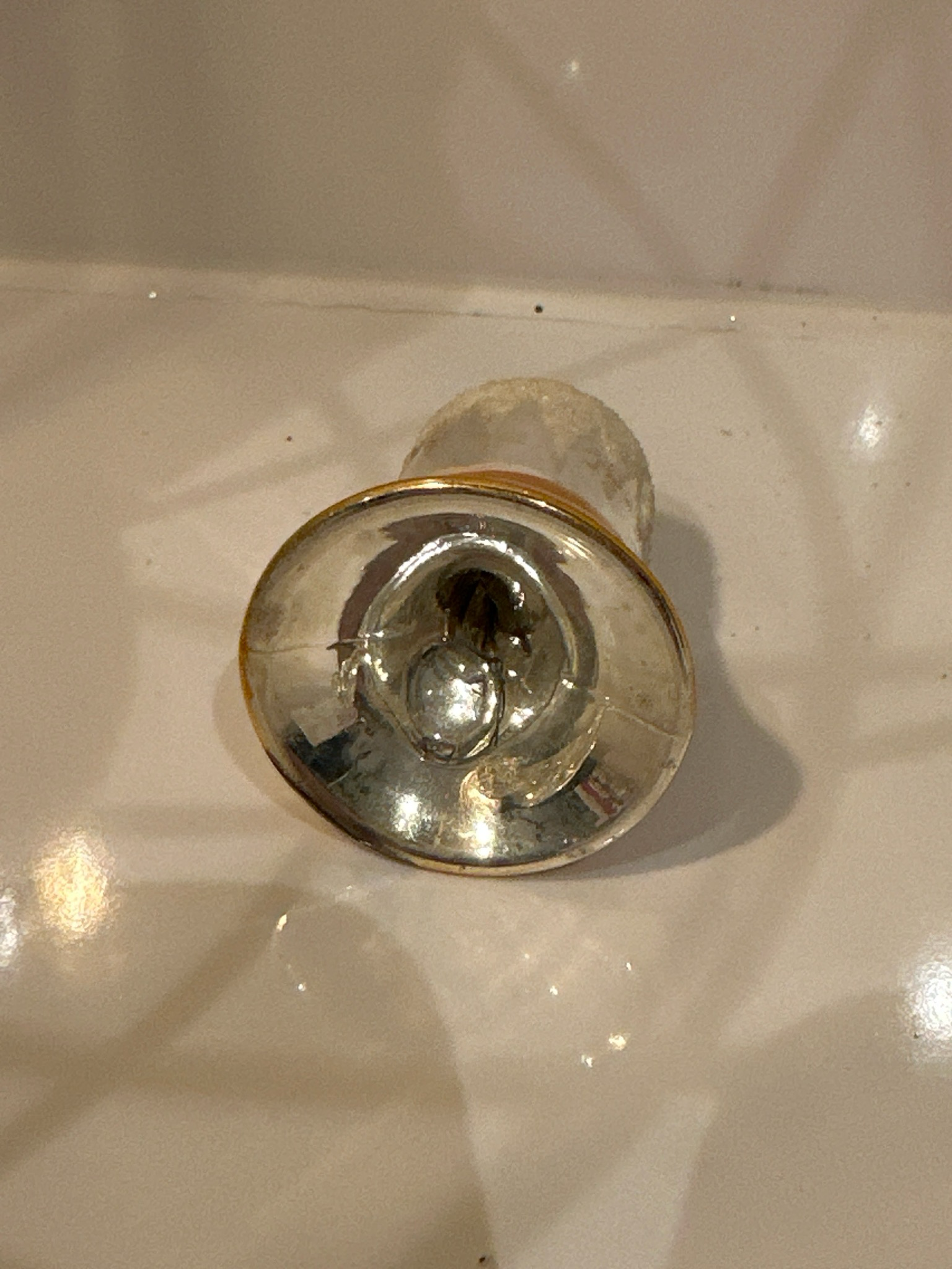 Klokje met klepel zilver / jr 20,40 / 7 cm